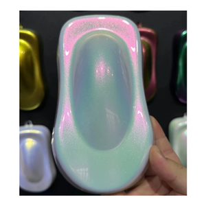 Polvo de Mica para Automóviles, Pigmento en Polvo de Grado Industrial, Pigmento Camaleón Holográfico para Pintura de Automóviles - Product Image 1