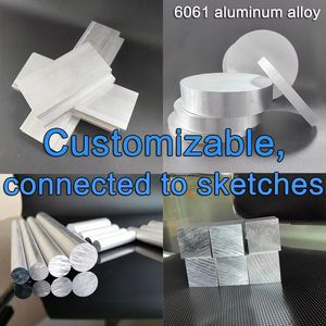 6061 고품질 합금 고체 원형 막대, 직경 60mm 70mm 80mm 90mm 두께 10mm, 20mm, 30mm, 40mm, 50mm - Product Image 6