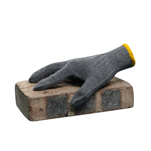 Guantes de jardín de punto de algodón Guantes de trabajo de mano protectores de seguridad al aire libre hechos con poliéster - Product Image 4