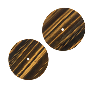 OEM ที่มีคุณภาพดีกึ่งมีค่าธรรมชาติเสือ<span class=keywords><strong>ตา</strong></span>พลอยชิ้นส่วนหน้าปัดสำหรับนาฬิกาทำ - Product Image 6