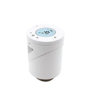 Termostato attuatore radiatore RF intelligente con testa TRV connesso WiFi Bluetooth per il riscaldamento dell'acqua domestica