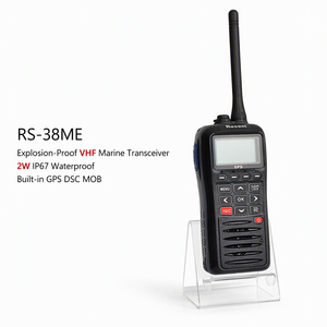 วิทยุสื่อสารทางทะเล RS-38ME 2W ป้องกันการระเบิด VHF Ex Ib IIC T4 Gb พร้อม GPS ในตัว DSC MOB IP67 กันน้ำ ลอยน้ำได้ มีไฟฉุกเฉิน แบตเตอรี่ 1500mAh ระยะ 5-8 กม. - Product Image 1
