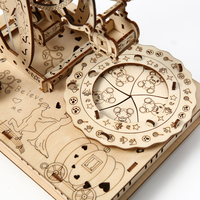 Vente en gros de modèles de puzzle 3D en bois, modèle de grande roue, puzzles 3D en bois à faire soi-même pour adultes, artisanat fait main, décoration, cadeau