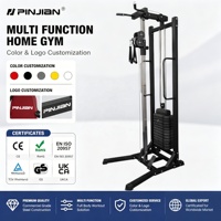 Appareil d'entraînement complet multifonctionnel pour le dos, cadre de traction latérale simple pour la musculation à domicile