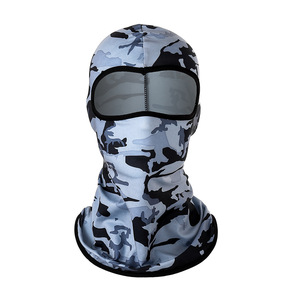 Cycling Ice Silk Balaclava Adjustable Headgear <b>Sunscreen</b> <b>Face</b> Mask Breathable Windproof Neck Protection Outdoor Sports Unisex - Product Image 5