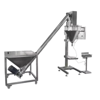 Machine de remplissage de poudre en petits sachets, machine d'emballage de poudre de sésame en sachets, remplisseuse semi-automatique à vis sans fin pour poudre