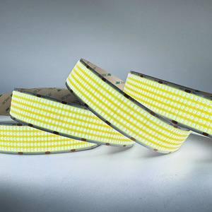 Promoción DC12V/24V IP65 autoadhesivo <span class=keywords><strong>30mm</strong></span> de ancho 5 filas interior/exterior Flexible COB <span class=keywords><strong>LED</strong></span> tira de luz y cortable arbitrario - Product Image 5