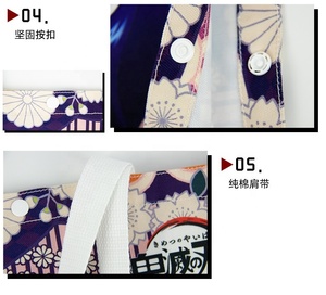 กระเป๋าผ้าแคนวาสลายการ์ตูนโทโทโร่ OEM รุ่น B-3417 สำหรับนักเรียน น้ำหนักเบา มีกระดุมแป๊ก เหมาะสำหรับใส่ของช้อปปิ้ง - Product Image 4