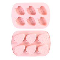 Nouveau bricolage multi-style fruits glace cadre moule fraise pastèque ananas Silicone glace moule pour gâteau outils