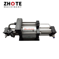Pompe à air pneumatique ZHOTE série VBA, amplificateur multi-gaz haute pression pour stabilisation de moules d'injection, garantie 1 an