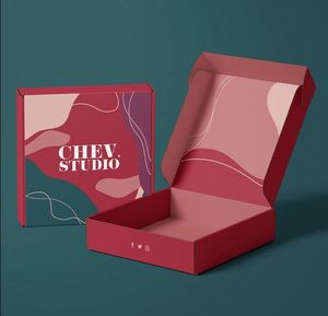 Caja de Papel Kraft de Pulpa de Bambú Ecológica para Perfume, Lápiz Labial, Crema para Pestañas, <span class=keywords><strong>Mascarilla</strong></span> Facial, Empaque de Belleza - Product Image 1