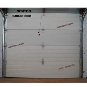 노턴 도매 자동 현대 주거 알루미늄 단면 강철 오버 헤드 차고 문 - Product Image 2