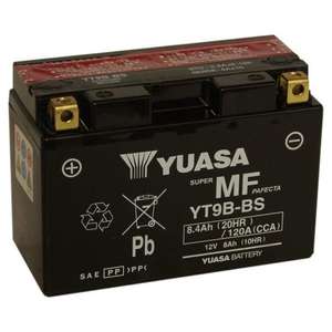 Batterie de moto neuve YUASA YT9B-BS 12V 8Ah 120A CCA 99.84Wh - Product Image 1