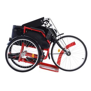 Tricycle pliable à <span class=keywords><strong>3</strong></span> roues en gros, fauteuil roulant manuel pour personnes handicapées, triciclo à manivelle, fauteuil roulant manuel à manivelle, tricycles - Product Image 6