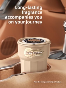 Difusor de Aromaterapia de Plástico Sólido con Diseño de Taza de Café, Evaporación Natural, Eliminación de Olores, Aroma Duradero para Uso en <span class=keywords><strong>el</strong></span> Automóvil - Product Image 6