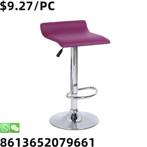 Meubles de boîte de nuit design vente en gros chaise vintage à cadre en acier chaise de bar en métal pour restaurant en <span class=keywords><strong>cuir</strong></span> moderne - Product Image 1