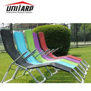 Сверхпрочная Полиэстеровая сетчатая ткань Unitarp 1000D из ПВХ для пляжного кресла, уличная мебель