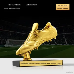 Trofeo y Medalla de Fútbol Personalizados, Producción de Premios Deportivos, Premio al <span class=keywords><strong>Honor</strong></span> por Competencia Deportiva, Trofeo de Resina Creativo - Product Image 6