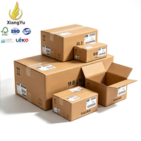 Boîtes d'expédition en carton ondulé personnalisées, boîtes d'emballage pour déménagement, boîtes postales avec logo, Cajas Carton Embalaje, robustes, certifiées ISO