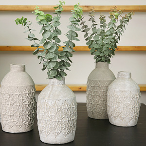 Plante d'eucalyptus artificielle Yihua Floral Art, 84 cm, style rétro français, décoration intérieure, arrangement de verdure - Product Image 2