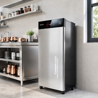Système de filtration d'eau RO électrique autonome avec lumière UV, surveillance TDS, filtration en 5 étapes, grande capacité pour usage domestique