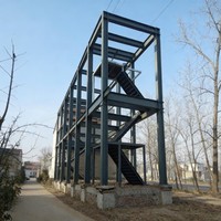 Edificio Industrial de Estructura de Acero Galvanizado de Varios Pisos XYSS con Color Personalizado para Casas de Guardia y Puestos de Vigilancia