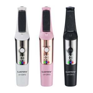 Removedor Eléctrico de Callosidades <span class=keywords><strong>para</strong></span> Pies con 3 Cabezales de Rodillo, Kit de Lima <span class=keywords><strong>para</strong></span> Pedicura Recargable <span class=keywords><strong>para</strong></span> Eliminar Piel Muerta y Cuidado Suave de los Pies - Product Image 1