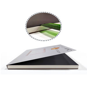 Bloc de <span class=keywords><strong>papier</strong></span> <span class=keywords><strong>aquarelle</strong></span> noir en coton 300 g/m², 20 feuilles, pressé à chaud sans acide, prix d'usine, vente chaude en gros - Product Image 1