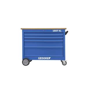 GEDORE 1507 XL 30101 Établi à roulettes avec 5 tiroirs - Product Image 1