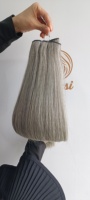 Extensions de cheveux brésiliens super double drawn, tissées à la machine, de haute qualité, en cheveux humains, avec couture à la machine