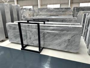 Pietra SH Nuvolato Versilia lastra di marmo Design moderno lucido parete lucida pavimento per soggiorno sala da pranzo Grey <span class=keywords><strong>Marmi</strong></span> - Product Image 3