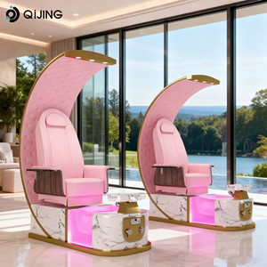 Luxuriöser Professioneller Pediküre- und Maniküre-Stuhl für Fuß-Spa, Nagelstudio-Paket mit Nageltisch für Pediküre-Nagelsalons - Product Image 2
