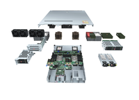 Serveur en rack FusionServer 2288H V6 2U, deux processeurs Intel Xeon, 32 DIMMs, 14 emplacements PCIe, 45 lecteurs NVMe, stock disponible