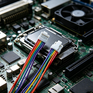 Кабель-удлинитель Custom 1.25мм 6P Molex PicoBlade с разъемом, 26AWG, разноцветный, для робототехники, автоматизации и медицинского оборудования - Product Image 1