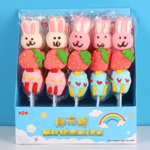 36g Ocean Cartoon Zuckerwatte Festival Minze Lutscher Casual Canteen Snacks Halal Certified Box Bulk Bag Großhandel - Product Image 2