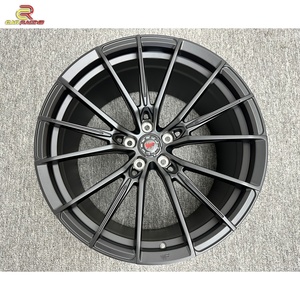 Jantes en alliage d'aluminium forgées sur mesure, finition noir mat, pour voitures, 19 pouces, 20 pouces, 21 pouces, 22 pouces, 23 pouces, 24 pouces, pour Benz W205 C63S - Product Image 2