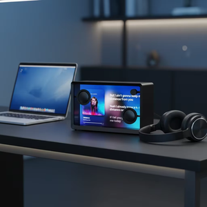 Enceinte Bluetooth avec écran d'affichage des <span class=keywords><strong>paroles</strong></span>, visuel émotionnel, double haut-parleur, audio Hi-Fi, faible bruit, son sans fil personnalisé - Product Image 4