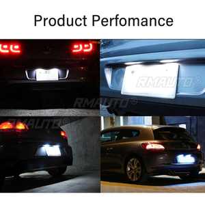 2 pièces, éclairage de plaque d'immatriculation LED pour Hyundai I20 I10 Veloster FS XG30 Terracan HP Coupe GK pour Kia Picanto Rio Soul - Product Image 2
