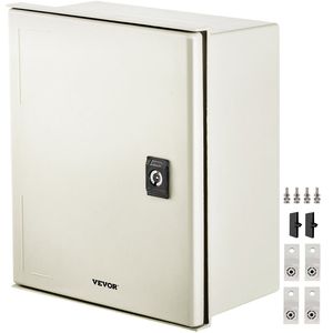 <b>Electrical</b> Junction <b>Box</b> 12x10x6 Inch Fiberglass <b>Waterproof</b> Enclosure for Outdoor Use D0100HAD4RG Fiberglass NEMA 4X Enclosure IP - Product Image 1