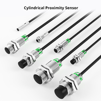 Capteur de proximité inductif cylindrique série SE M8 M12 M18 M30 NPN PNP NO NC 12-24V DC 3 fils pour Autonics