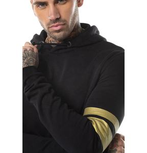 เสื้อฮู้ดสวมหัวสำหรับผู้ชายเสื้อมีฮู้ดแบบกำหนดเองพิมพ์โลโก้หรือปักลาย - Product Image 2