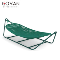 Fauteuil suspendu de jardin, mobilier d'extérieur pour jardins, piscines, patios, balcons - Aluminium thermolaqué, corde tressée, écologique, moderne