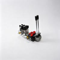 Vanne de commande directionnelle hydraulique pilotée par joystick, 4 voies, pour excavatrice, chargeuse forestière, OEM, directement de l'usine
