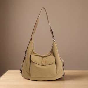 Simple Nylon Polyester Women's Tote Bag-Crossbody Shoulder Bag Zipper Durable Large Capacity Lightweight Fashion <b>Backpack</b> - Product Image 2