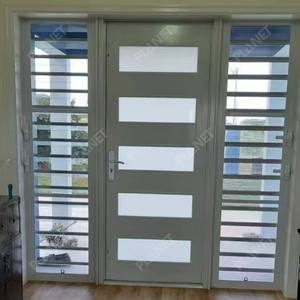 Porte à persiennes en aluminium imperméable pour patio, couleur blanche, intérieur, sur mesure, style <span class=keywords><strong>italien</strong></span>, porte battante - Product Image 5