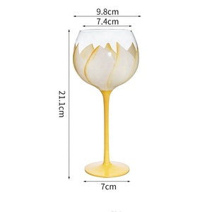 Madou 440ml fabbrica fornito di alta qualità dipinto a mano calice per vino Gin Tonic Gin tazza per bere - Product Image 5