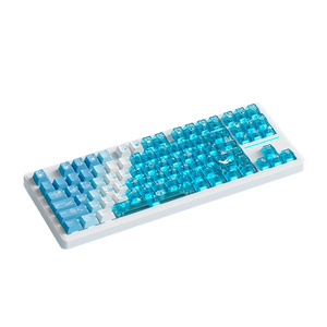 Xinmeng S87Pro 맞춤형 기계식 키보드 화이트 저 지연 핫 스왑 가능 ARGB 3 모드 게임 및 사무실 DIY - Product Image 2