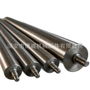 Rodillo guía de acero BOWEI cromado para máquinas de corte, laminado, recubrimiento e impresión, rodillo de presión personalizado de metal y caucho - Product Image 5