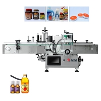 Machine d'étiquetage de bouteilles rondes haute performance pour l'emballage polyvalent de contenants ronds (aliments, boissons, produits chimiques, articles de première nécessité)