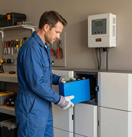 Batteries lithium-ion prismatiques LiFePO4 314 Ah de haute qualité pour stockage d'énergie solaire, 11 000 cycles, -35~65°C, certifiées CE
